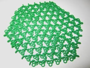 Hexa Fabric in Green Processed Versatile Plastic