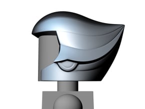 Quicksilver helmet (open face) for Minimates in Tan Fine Detail Plastic