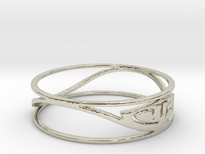 Thin CTR (Size 6.75) in 14k White Gold