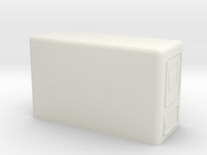 1:64 scale KW C500 38" Bunk / Sleeper in White Natural Versatile Plastic