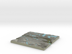 Terrafab generated model Fri Aug 29 2014 02:23:36  in Full Color Sandstone