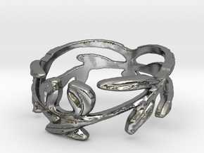 Branches3 Ring Size 8.5 in Polished Silver