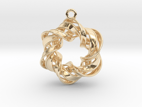 The Six Pointed Star in 14K Yellow Gold