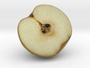 The Pear-Half in Full Color Sandstone