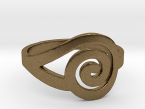Spiral(R)ing in Natural Bronze