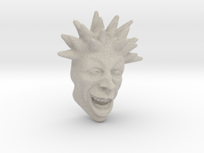 Spike Haired Guy 2.5 in Natural Sandstone