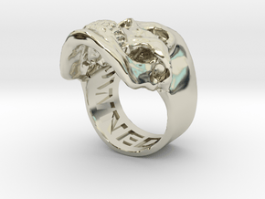 =Epic= Skull Ring - Size 12 in 14k White Gold