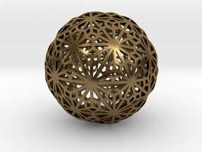 Flexible Sphere_d1 in Natural Bronze