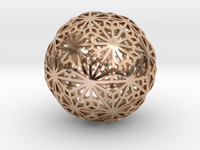 Flexible Sphere_d1 in 14k Rose Gold