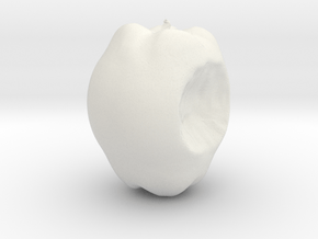 Apple in White Natural Versatile Plastic