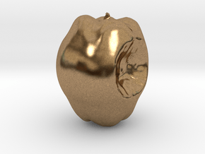 Apple in Natural Brass