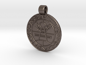 LTFCOIN in Polished Bronzed Silver Steel