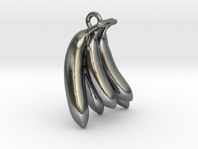 Banana in Polished Silver