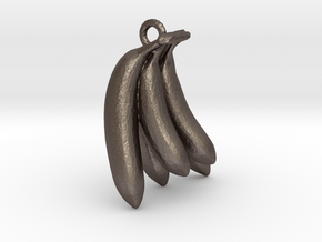 Banana in Polished Bronzed Silver Steel