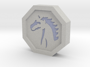 Horse Talisman in Full Color Sandstone