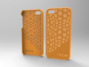 Iphone5 Case 2_2 in Orange Processed Versatile Plastic