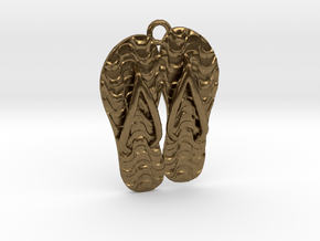 Rio Sandals in Natural Bronze