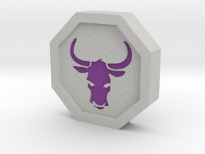 Ox Talisman in Full Color Sandstone