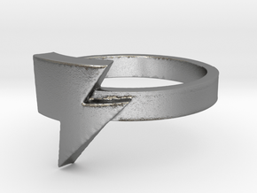 lightning Ring Size 7 in Natural Silver