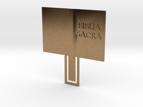 Marcador de páginas Bíblia in Natural Brass
