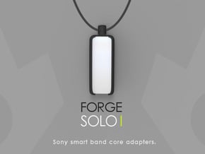Sony smart band core adapter -  SOLO I (pendant) in Black Natural Versatile Plastic