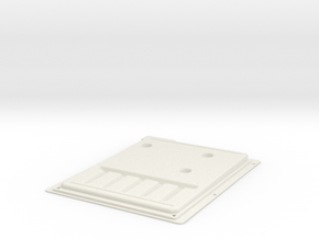 ZX80 Case Bottom in White Natural Versatile Plastic