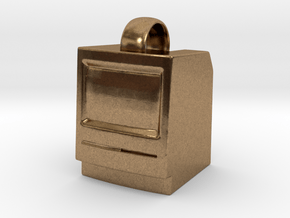 Macintosh SE/Plus Keychain item [25mm] in Natural Brass