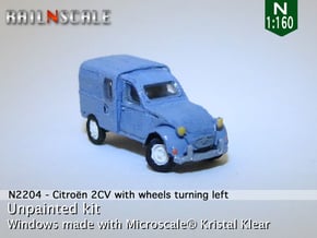 Citroën 250 - parked (N 1:160) in Smooth Fine Detail Plastic