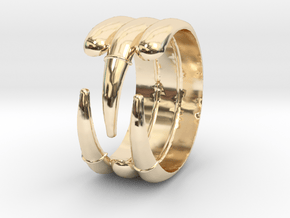 Claw Ring - Sz. 6 in 14K Yellow Gold