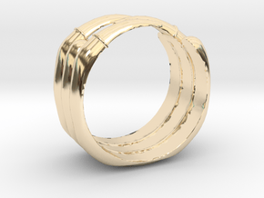 Claw Ring - Sz. 10 in 14K Yellow Gold