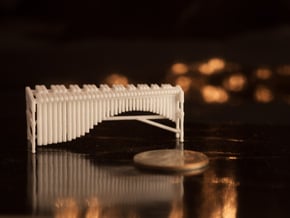 1:48 Marimba in White Natural Versatile Plastic