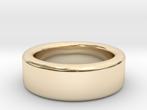 Round Ring in 14K Yellow Gold