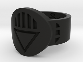 Death FF Ring (Sz's 5-15) in Black Natural Versatile Plastic