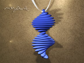 Wind Dancers in Blue Processed Versatile Plastic