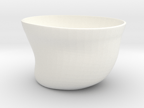 Tea cup in White Processed Versatile Plastic