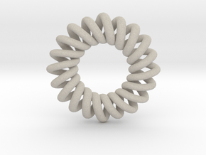 Basic 20-point Knot in Natural Sandstone