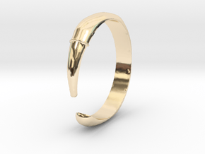 Single Claw Ring - Sz. 7 in 14K Yellow Gold