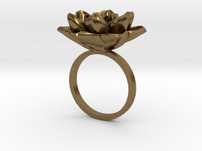 Rose Ring 17.3mm in Natural Bronze: 5 / 49