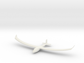 Glider in White Natural Versatile Plastic