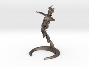 SheUn The Rocketeer in Polished Bronzed Silver Steel