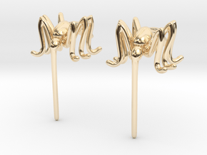 Mosquito Earrings in 14K Yellow Gold