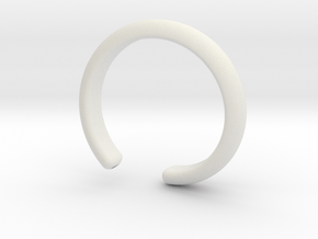 Bracelet (piece 4) in White Natural Versatile Plastic