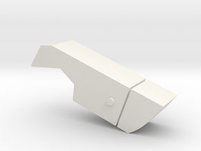 Carnifex Hand Cannon - Box Section in White Natural Versatile Plastic
