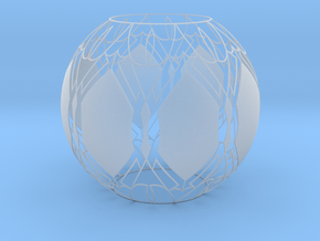 Lampshade (Designer Sphere1) in Smooth Fine Detail Plastic