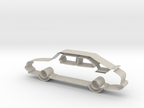 Saab 900 cookie cutter in Natural Sandstone