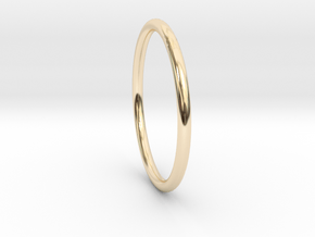 Round One Ring - Sz. 5 in 14K Yellow Gold