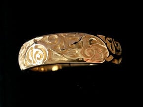 Swirling Vine Ring - Size 7 in 14K Yellow Gold