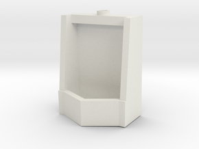 Urinal-40In in White Natural Versatile Plastic