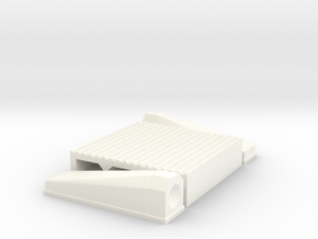 1/12 Intercooler 12" Flow Length By 12" Wide in White Processed Versatile Plastic