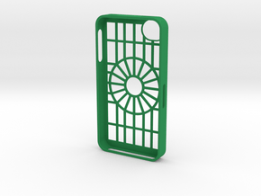 iphone 4s circle 1 in Green Processed Versatile Plastic